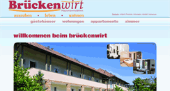 Desktop Screenshot of brueckenwirt.at