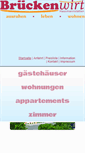 Mobile Screenshot of brueckenwirt.at